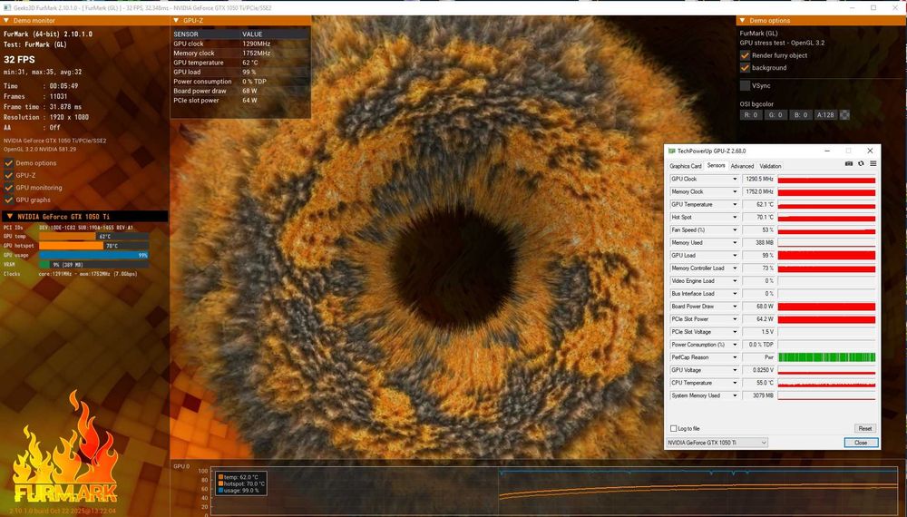 GeForce GTX 1050 Ti 4Gb LowProfile (низькопрофільна)
