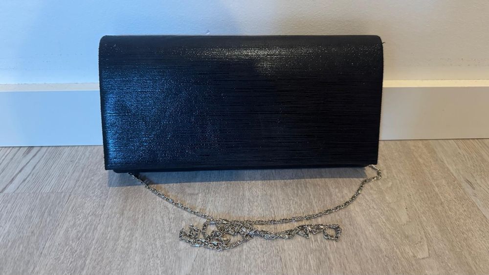 Pochete Preta Cerimónia