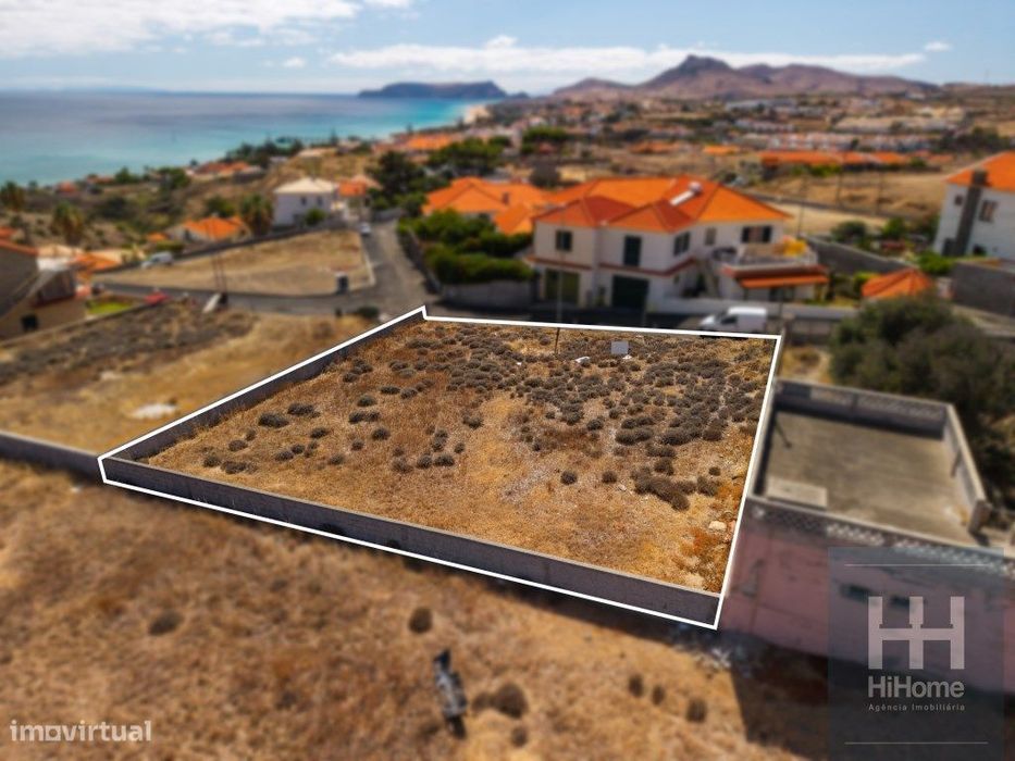 Terreno com 590 m2 na Ilha do Porto Santo