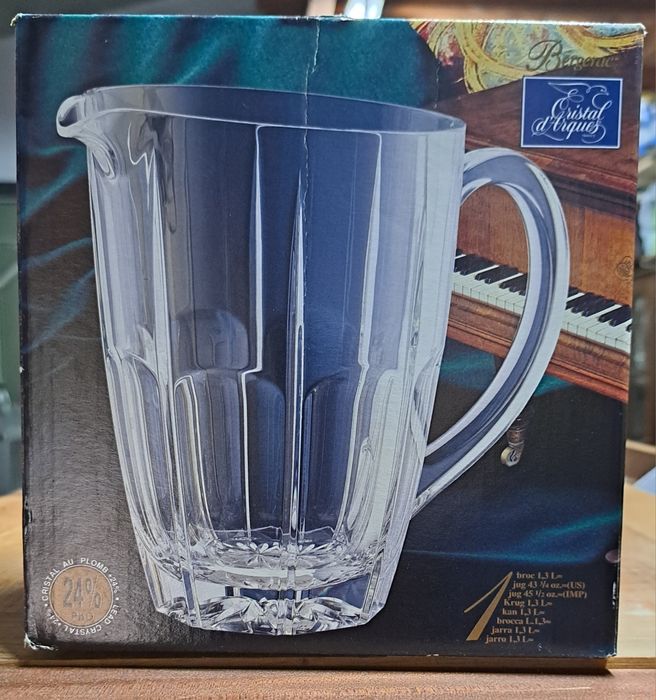 12 Copos + Jarro Cristal d'Arques