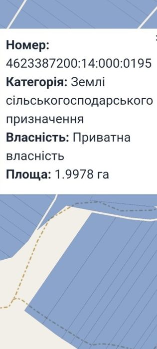 Продається земельна ділянка 4Га в селі Стрілки