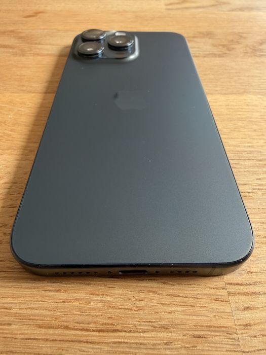 iPhone 15 pro max [256 GB] Niebieski Blue Titanium - Bat 87% - Gwarancja 12 MC - Pudełko - Faktura