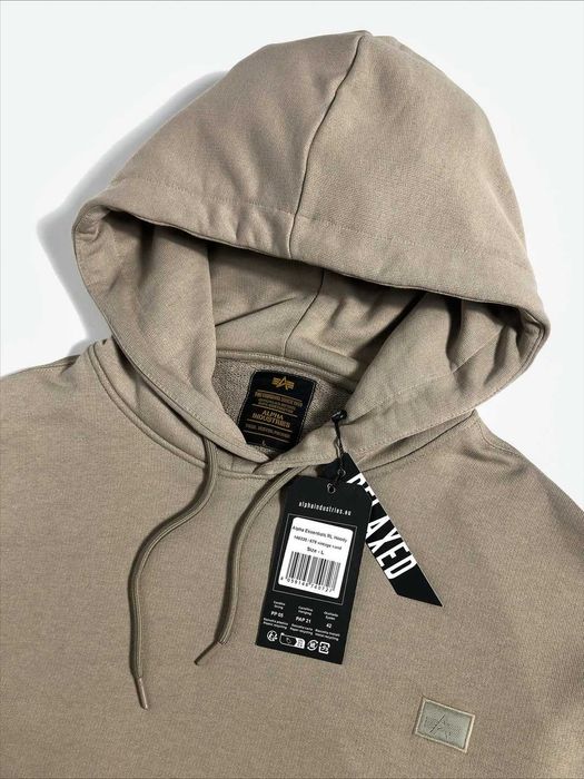 Нова оригінальна худі кофта зимова Alpha Industries Essentials