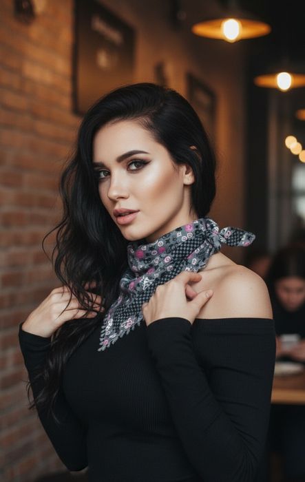 Must-have сезону! Бандана-шарф трансформер із черепами