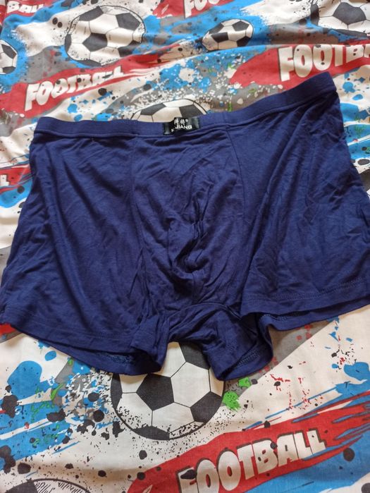 Majtki męskie bokserki fioletowe