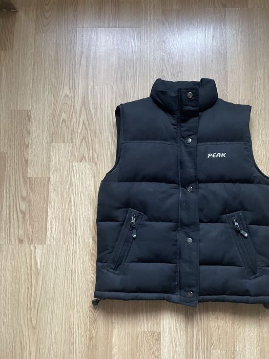 Peak Performance bezrękawnik puchowy kamizelka czarna S męska damska