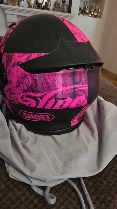 Capacete Shoei NXR Boogaloo Tc7 Matt Black Pink - S
