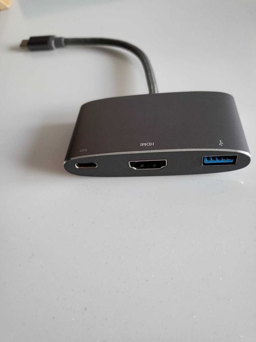 Innergie MagiCable - adapter USB-C na HDMI + USB 3.0