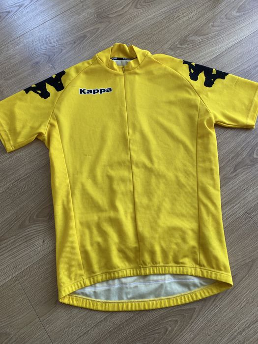Bluzka kolarska żólta kappa S