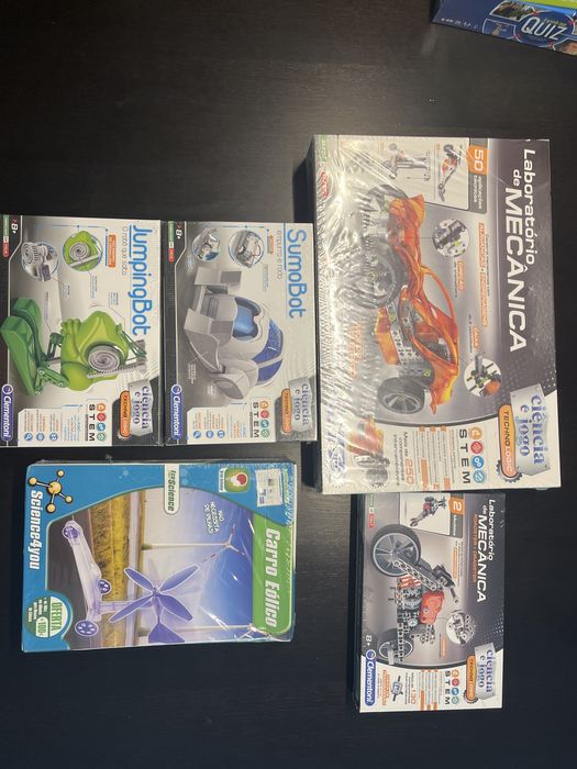 Lote de Robótica e Mecânica STEM — Clementoni e Science4you
