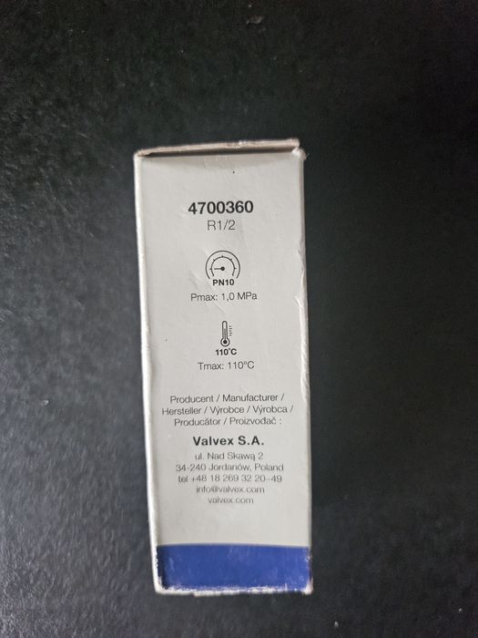 Automatyczny zawór odpowietrzający z zaworem odcinającym valvex alfa