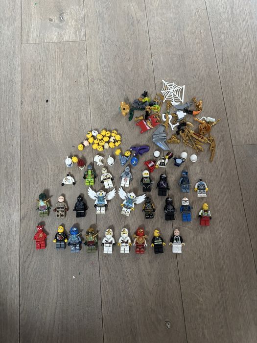 Duży Zestaw Figurek LEGO - Ninjago, Chima, Star Wars + Akcesoria