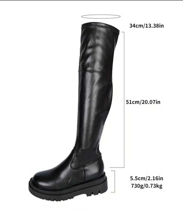 Ботфорди чорні | нові