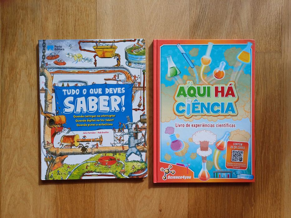 Vários livros  - Iniciação à Ciência