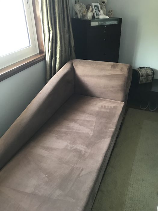 Chaise Longue Castanho Chocolate