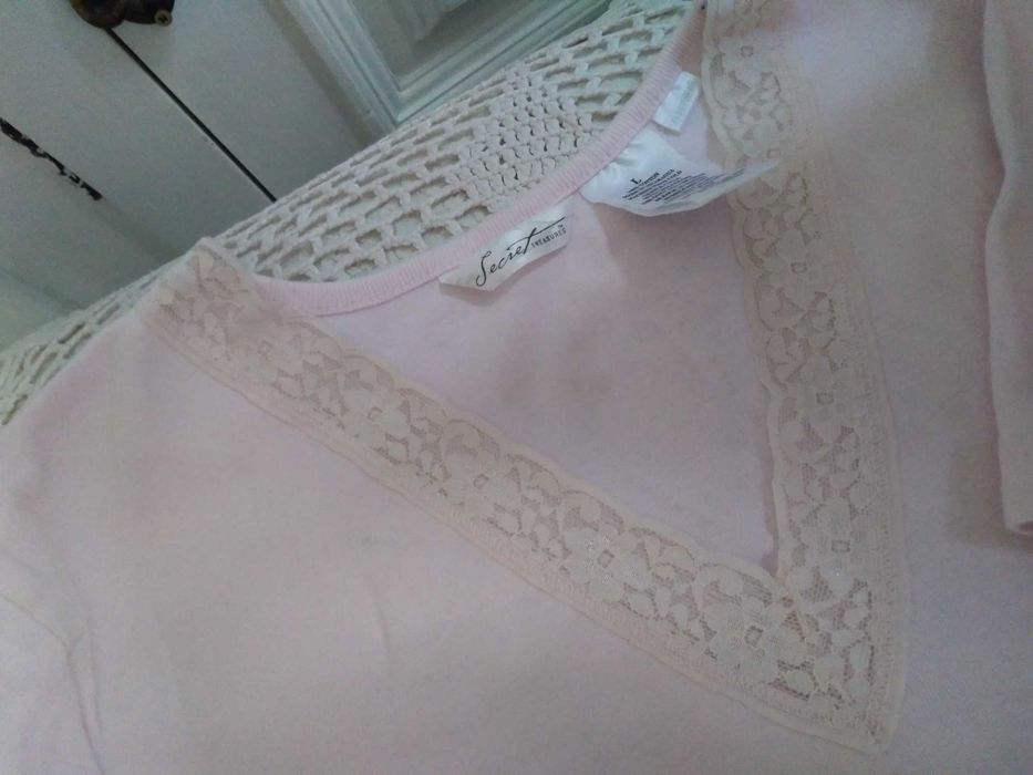 Piżama Secret damska koszula nocna ze spodniami rozmiar L 40