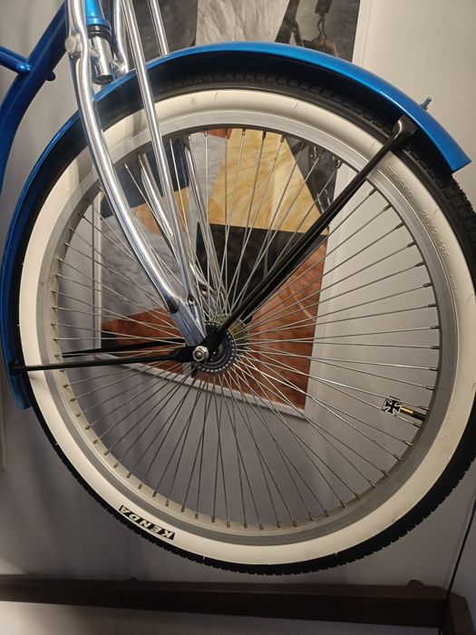 Cruiser, nowe części, koła wieloszprychowe, Brooks, Springer