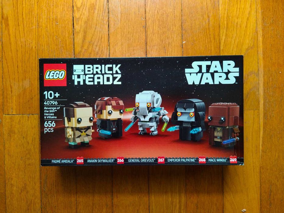 LEGO 40796 BrickHeadz Star Wars Revenge of the Sith Heroes & Villains