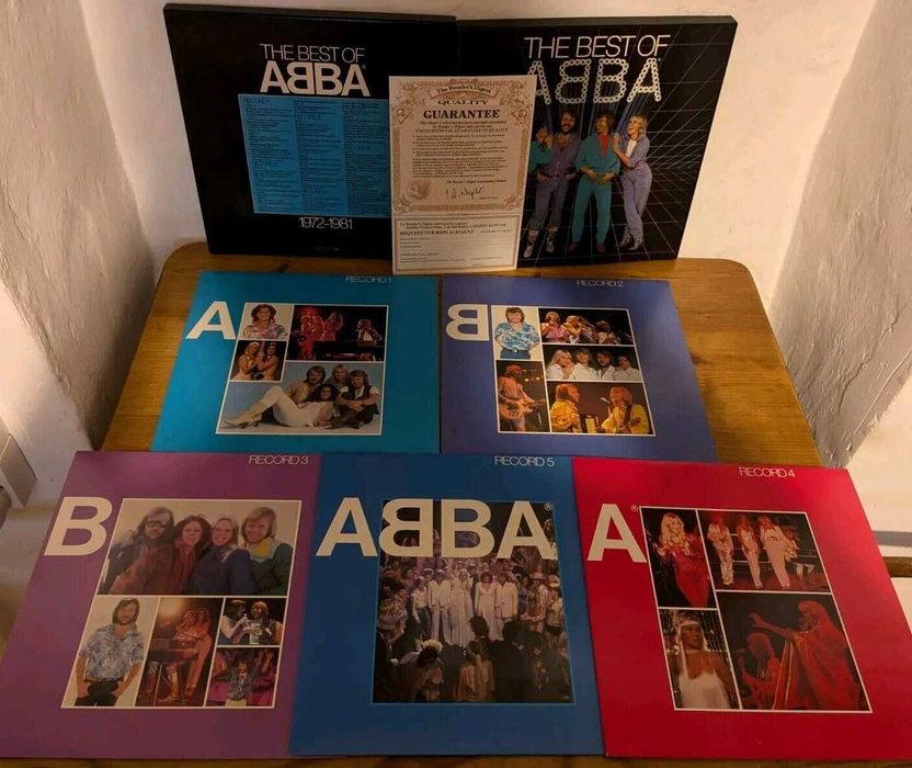 ABBA The Best Of Abba 1972-1981 UK 1982 Британия пластинка 5 шт NM