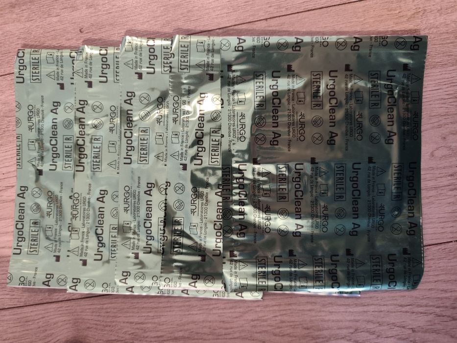 UrgoClean Ag 10x10 cm 5 sztuk