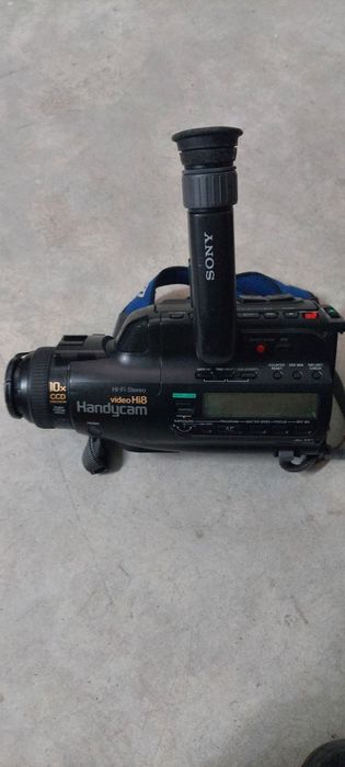 Camera video HI8 Sony handycam CCD-FX700E carregadores cabos AVARIADA