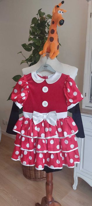 Disfarce Minnie 5-6 anos