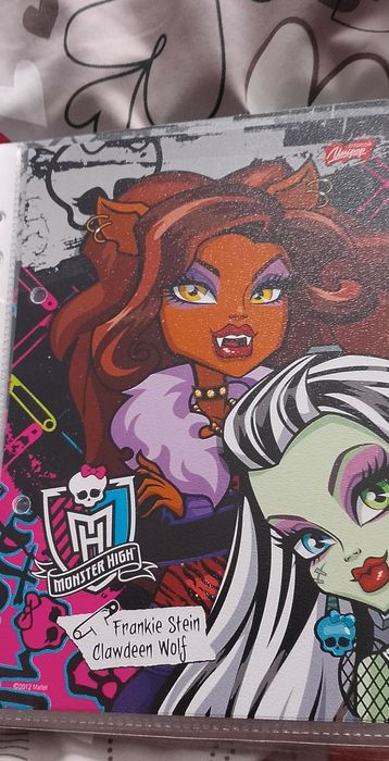 Karteczki do segregatora Monster High