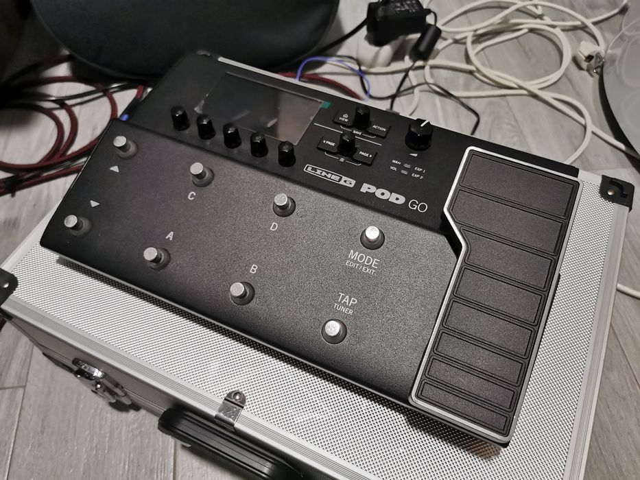 Line 6 pod go procesor efektów multi jak nowy efekt modeler