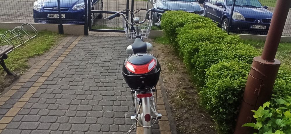 Rower elektryczny bez pedałów