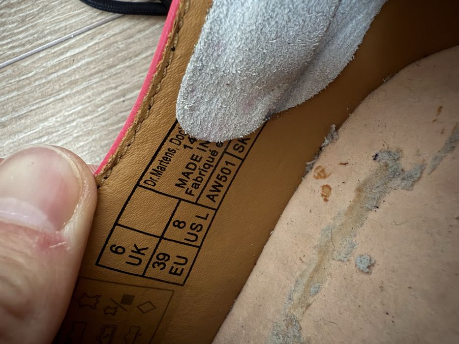 Туфлі DrMartens 39 розмір