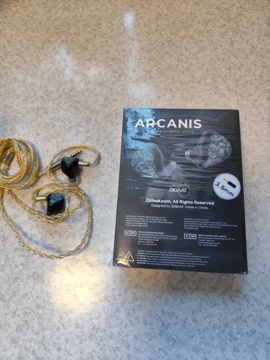 ZiiGaat Arcanis гибридные наушники (2DD+5BA)