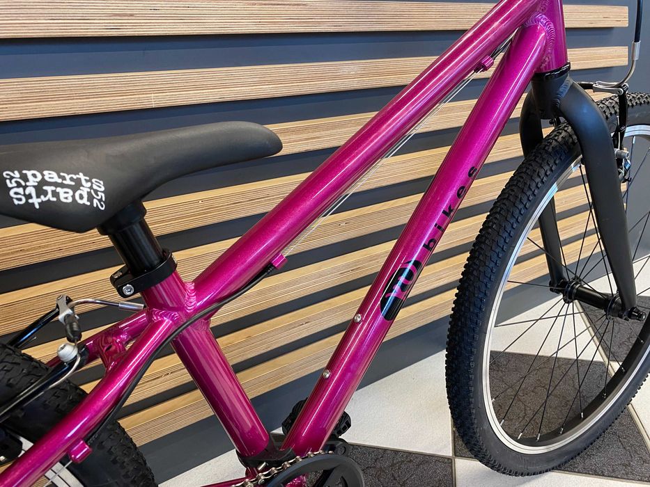 Rower dziecięcy KUBIKES 24S 24L Pink różowy 24 cale KRAKÓW