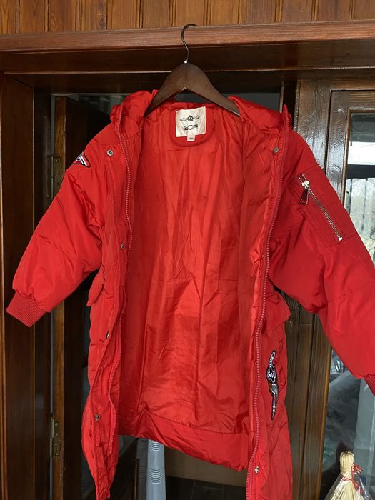 Пуховик, куртка зимова на дівчинку 7 років