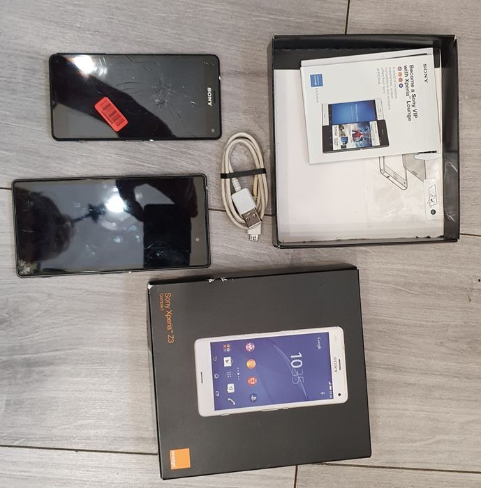 Telefony Sony Ericsson Z na części