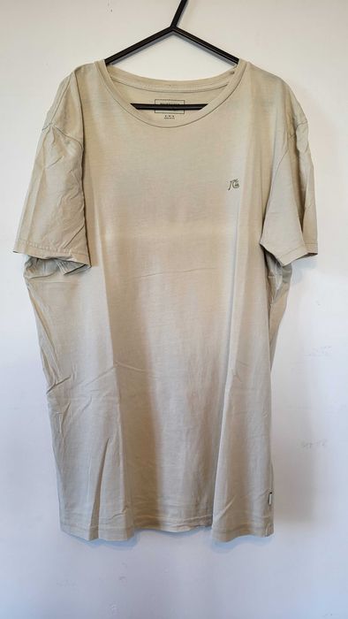 koszulka Quiksilver - tshirt - kremowy surf