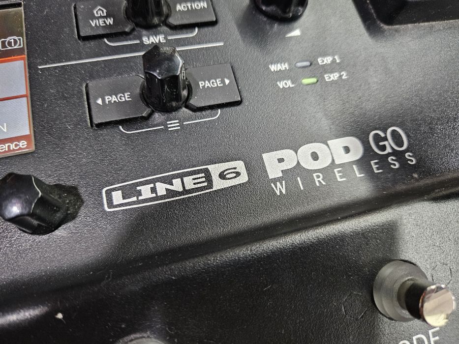 Line 6 pod go WIRELESS техническое состояние нового гитарный процессор