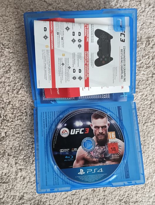 UFC3	PS4	Playstation 4		Como novo!