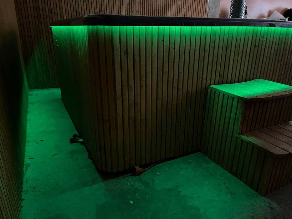 DUŻA balia ogrodowa klasy premium jacuzzi fińska bania wanna SLOW SPA