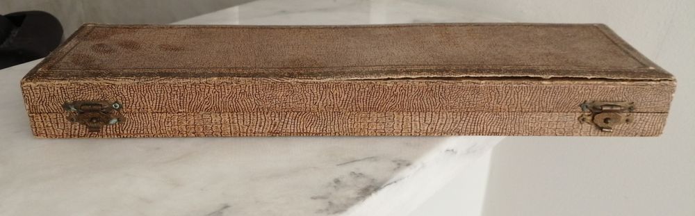 Talheres vintage com cabo em prata.