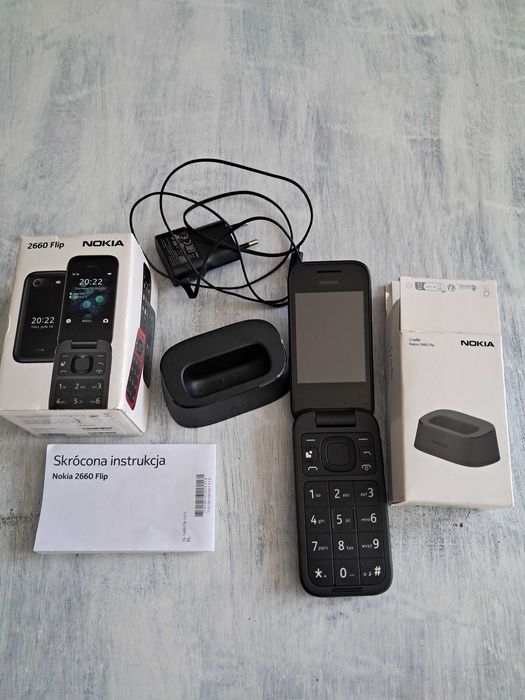 Nokia 2660 Flip 4 G LTE dla seniora