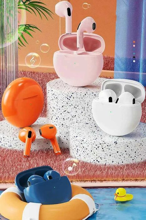 Bezprzewodowy zestaw słuchawkowy Bluetooth Pro6 TWS