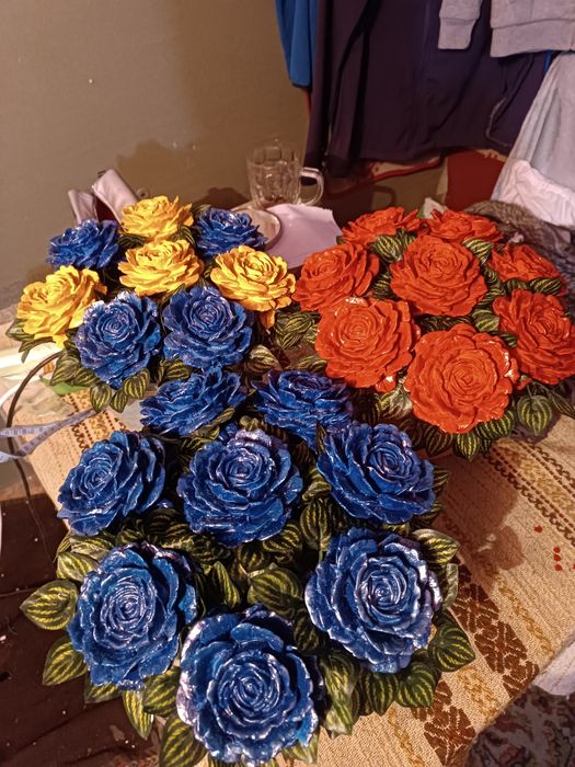 Букети з гіпсу ..