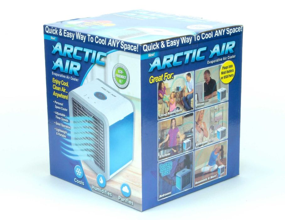 Klimatyzator AIR COOLER / USB / LED / Zasilacz