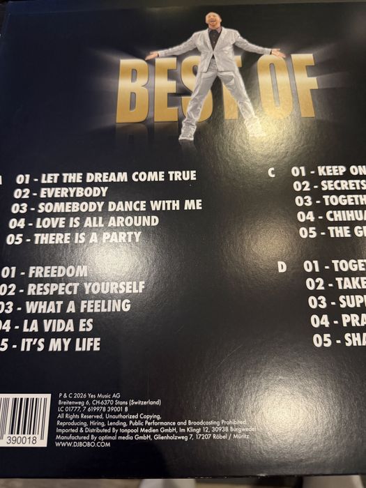 Dj Bobo - Best Of - 2 Vinyl