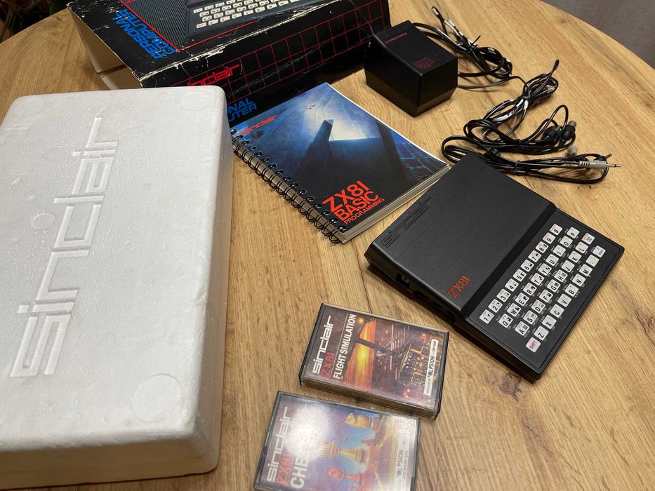 Sinclair ZX81 Rarytas kolekcjonerski w fabrycznym komplecie Kielce