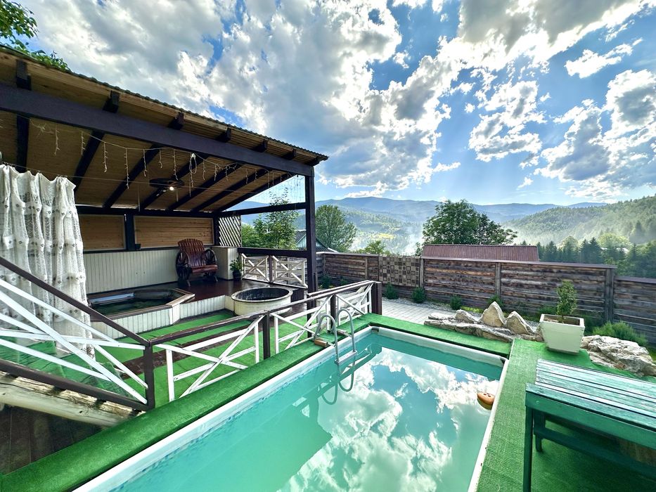 Чан на дровах. Затишок Гір ( проживання до 10 людей)