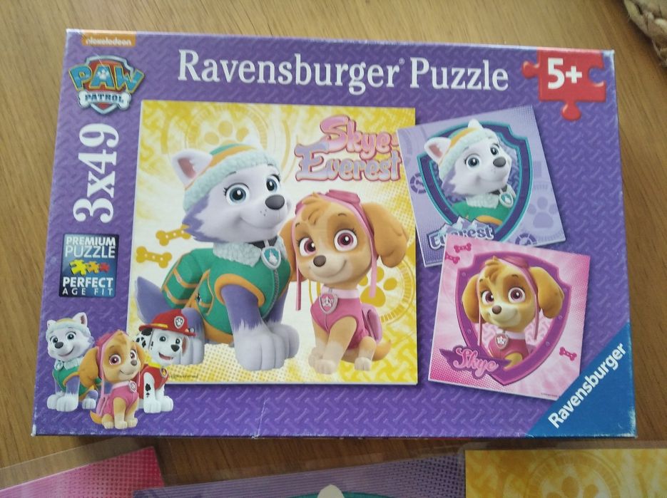 Puzzle Psi Patrol 5+ 3x49el Sky Everest