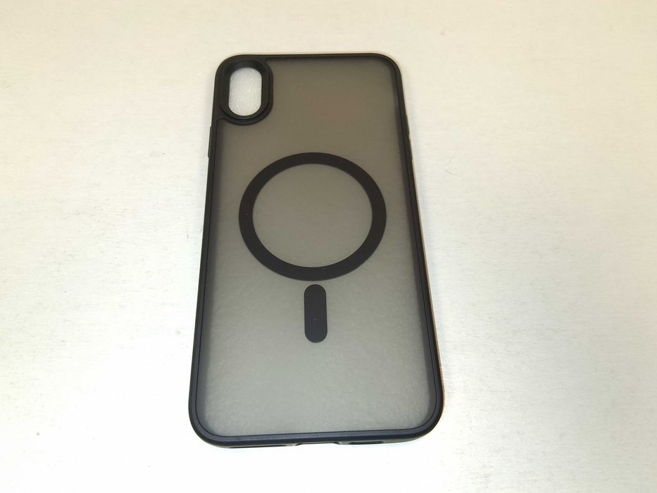 Z026 Etui Magnetyczne MagSafe iPhone XS Max Matowe Czarne XTCASE Nowe