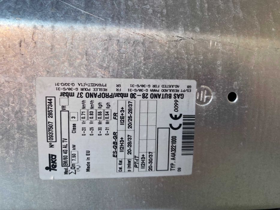 Placa de gás em inox TEKA - Gás Natural