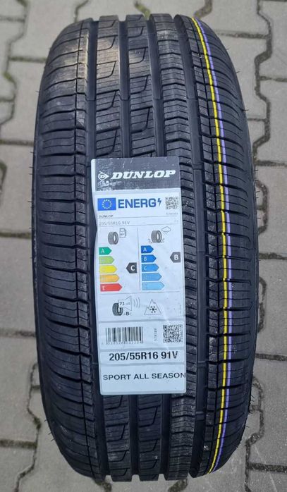Nowe opony całoroczne DUNLOP SPORT ALL SEASON 205/55R16 91V